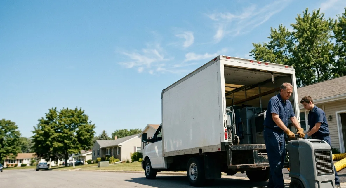 Water Damage Cleanup in Homer, IL near me